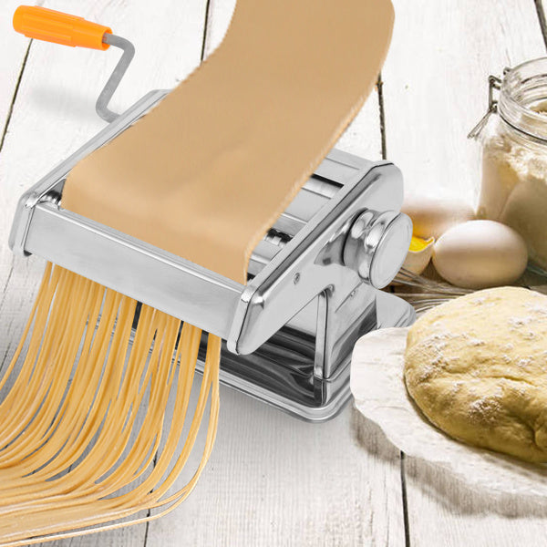 American Standard Stainless Steel Manual Dual-blade Manual Noodle Making Machine