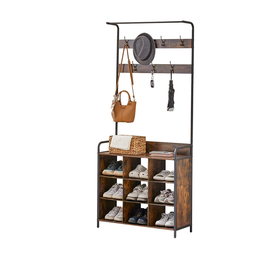 Organize your space with stylish coat racks and versatile storage racks. Perfect for entryways, bedrooms, and offices—keep coats, bags, and more neatly stored.