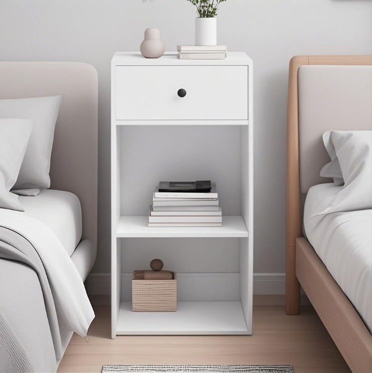 Simple Design White Storage Cabinet With Drawers, Sideboard, Cabinet For Living Room Dining Room Living Room
