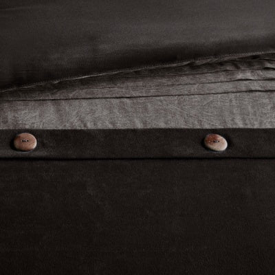 Upgrade your bedroom with this 7-piece faux suede comforter set.