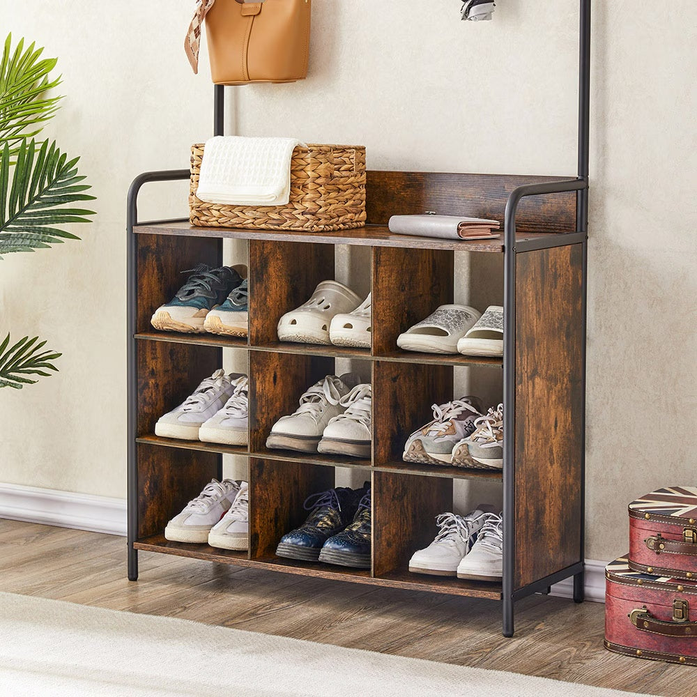 Organize your space with stylish coat racks and versatile storage racks. Perfect for entryways, bedrooms, and offices—keep coats, bags, and more neatly stored.